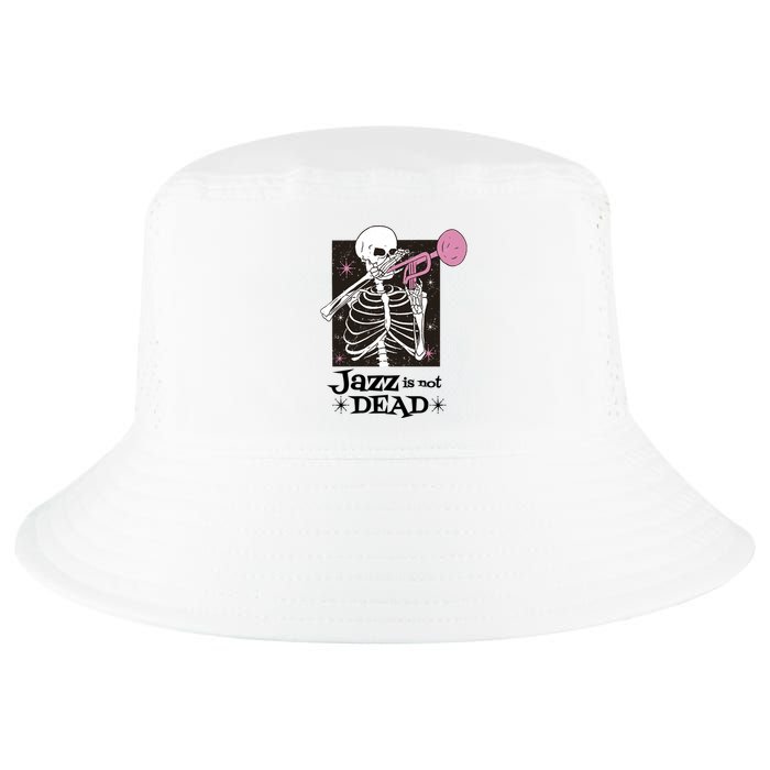 Jazz Is Not Dead Skeleton Cool Comfort Performance Bucket Hat