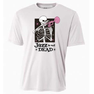 Jazz Is Not Dead Skeleton Cooling Performance Crew T-Shirt