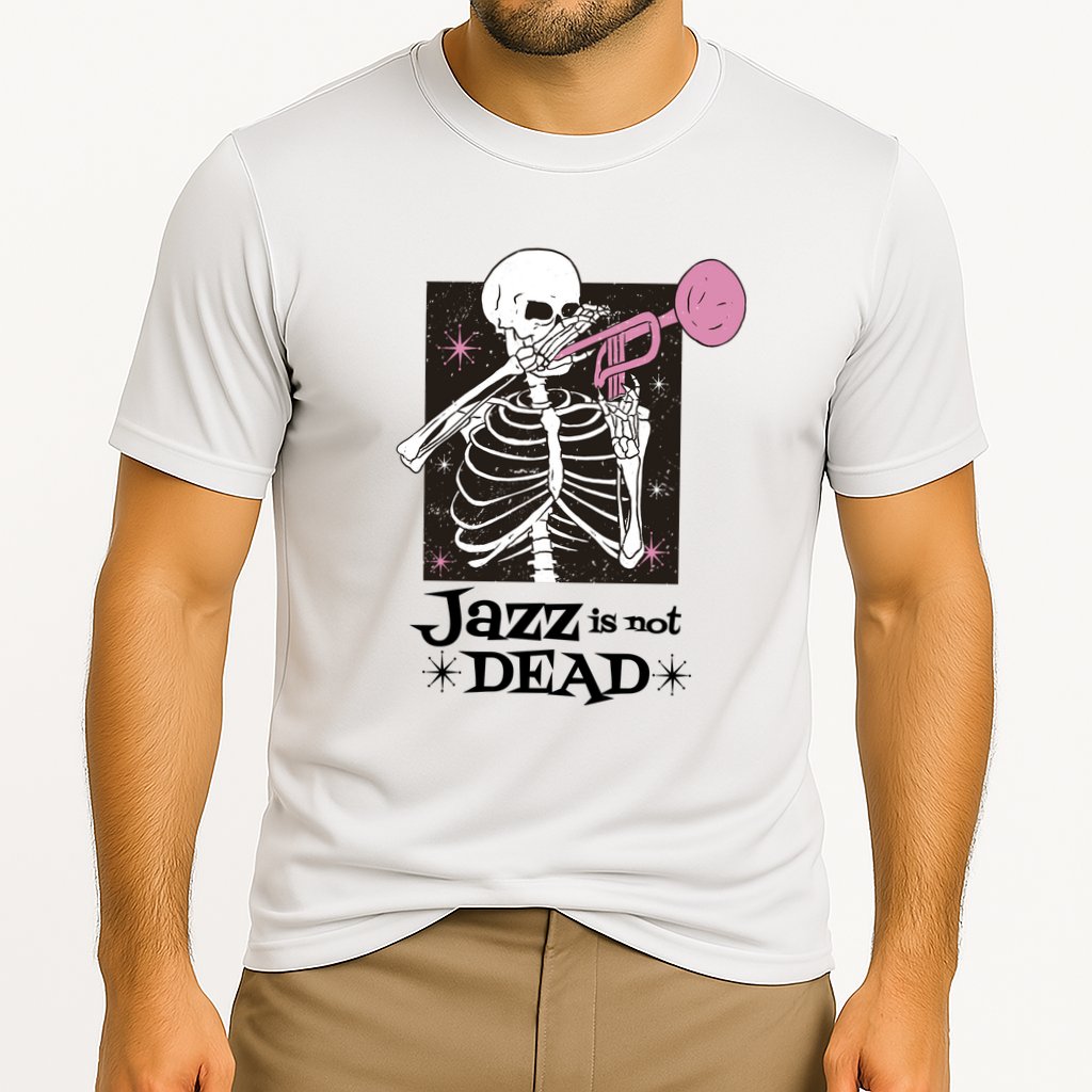 Jazz Is Not Dead Skeleton Performance Shirt