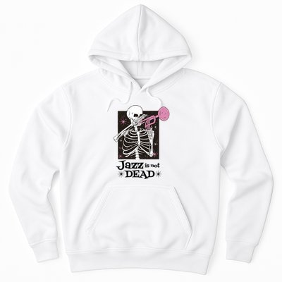 Jazz Is Not Dead Skeleton Hoodie