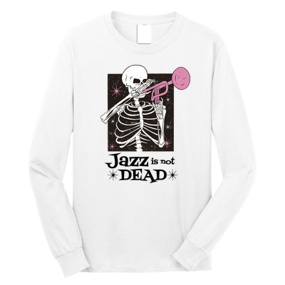 Jazz Is Not Dead Skeleton Long Sleeve Shirt