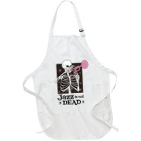 Jazz Is Not Dead Skeleton Apron