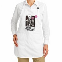 Jazz Is Not Dead Skeleton Apron