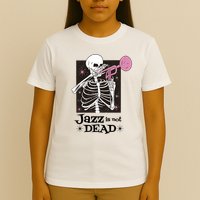 Jazz Is Not Dead Skeleton T-Shirt