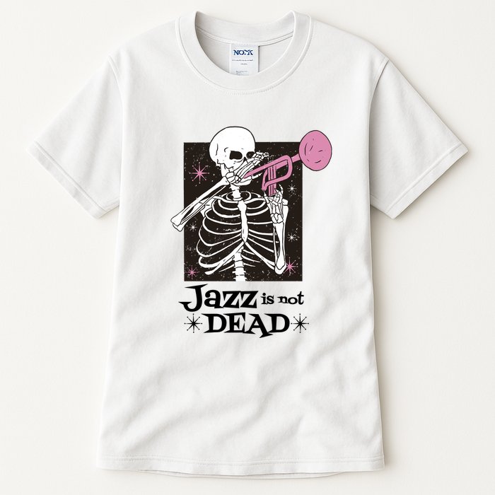 Jazz Is Not Dead Skeleton Tall T-Shirt