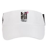 Jazz Is Not Dead Skeleton Adult Drive Performance Visor