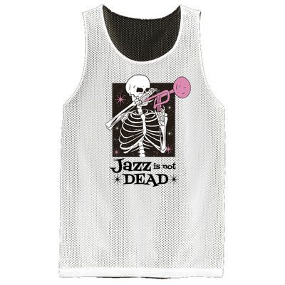 Jazz Is Not Dead Skeleton Mesh Reversible Basketball Jersey Tank