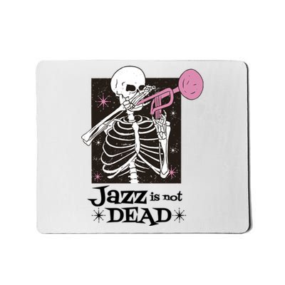 Jazz Is Not Dead Skeleton Mousepad