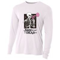 Jazz Is Not Dead Skeleton Cooling Performance Long Sleeve Crew