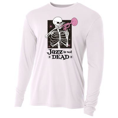 Jazz Is Not Dead Skeleton Cooling Performance Long Sleeve Crew