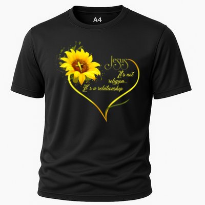 Jesus It's Not A Religion It's A Relationship TShirt Is Perfect Gifts For Men,Do Cooling Performance Crew T-Shirt