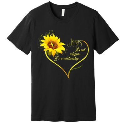 Jesus It's Not A Religion It's A Relationship TShirt Is Perfect Gifts For Men,Do Premium T-Shirt