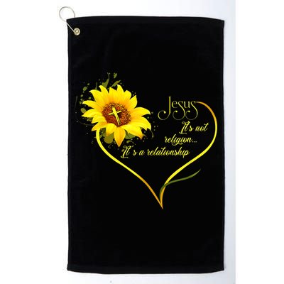 Jesus It's Not A Religion It's A Relationship TShirt Is Perfect Gifts For Men,Do Golf Towel