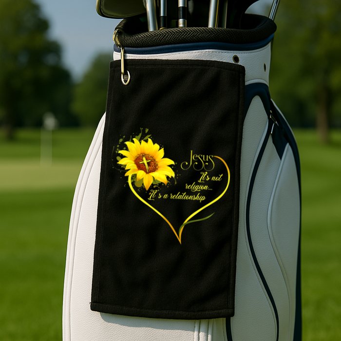 Jesus It's Not A Religion It's A Relationship TShirt Is Perfect Gifts For Men,Do Golf Towel