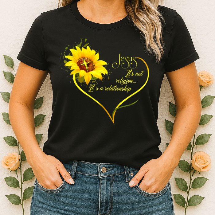Jesus It's Not A Religion It's A Relationship TShirt Is Perfect Gifts For Men,Do Womens T-Shirt