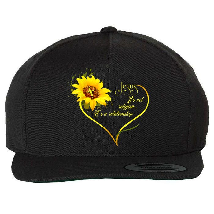 Jesus It's Not A Religion It's A Relationship TShirt Is Perfect Gifts For Men,Do Wool Snapback Cap