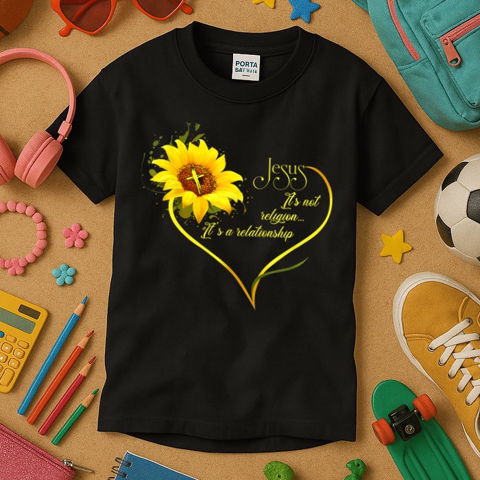 Jesus It's Not A Religion It's A Relationship TShirt Is Perfect Gifts For Men,Do Kids T-Shirt