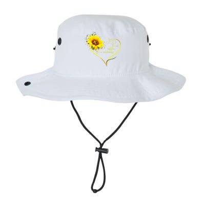 Jesus Its Not A Religion Its A Relationship Sunflower Art Short Sleeve Legacy Cool Fit Booney Bucket Hat