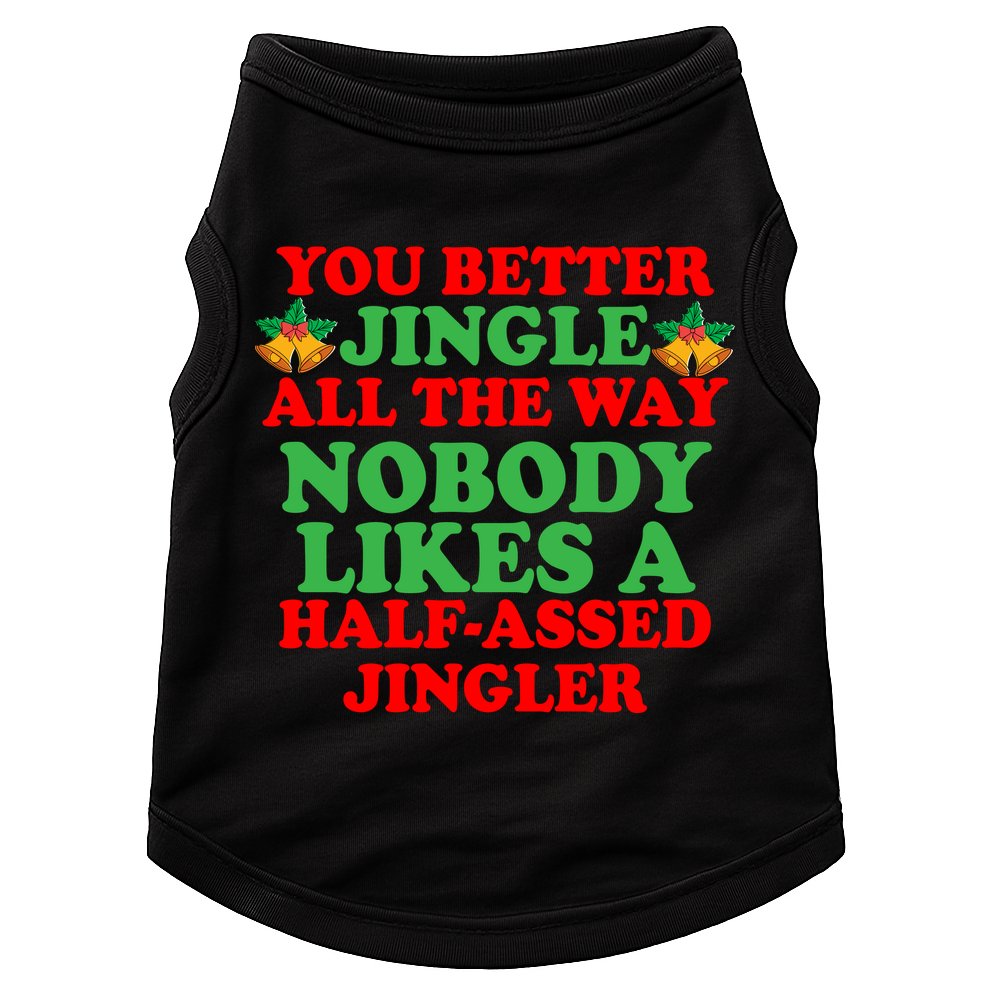Jingle All the way Doggie Tank