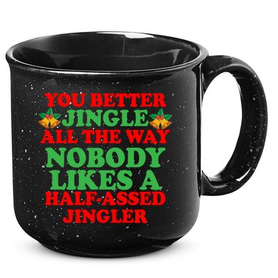 Jingle All the way 15oz Campfire Ceramic Mug