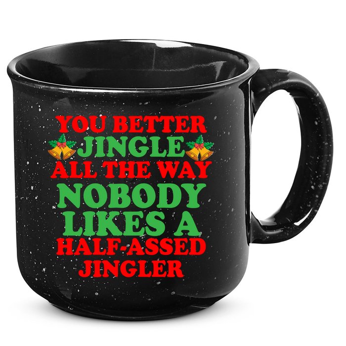 Jingle All the way 15oz Campfire Ceramic Mug
