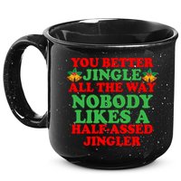 Jingle All the way 15oz Campfire Ceramic Mug