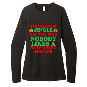 Jingle All the way Womens CVC Long Sleeve Shirt