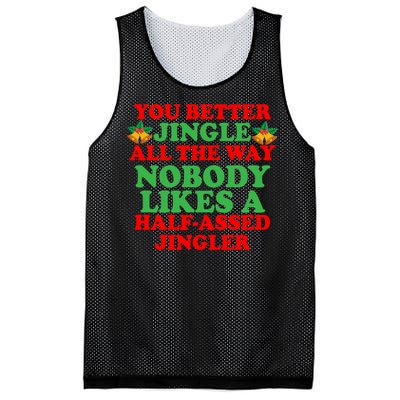 Jingle All the way Mesh Reversible Basketball Jersey Tank