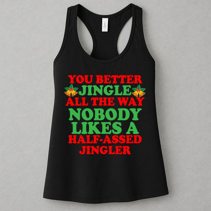 Jingle All the way Womens Tank Top