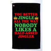 Jingle All the way Golf Towel