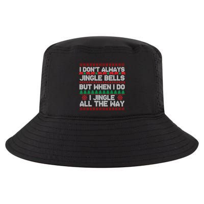 Jingle Bells All The Way Cool Comfort Performance Bucket Hat