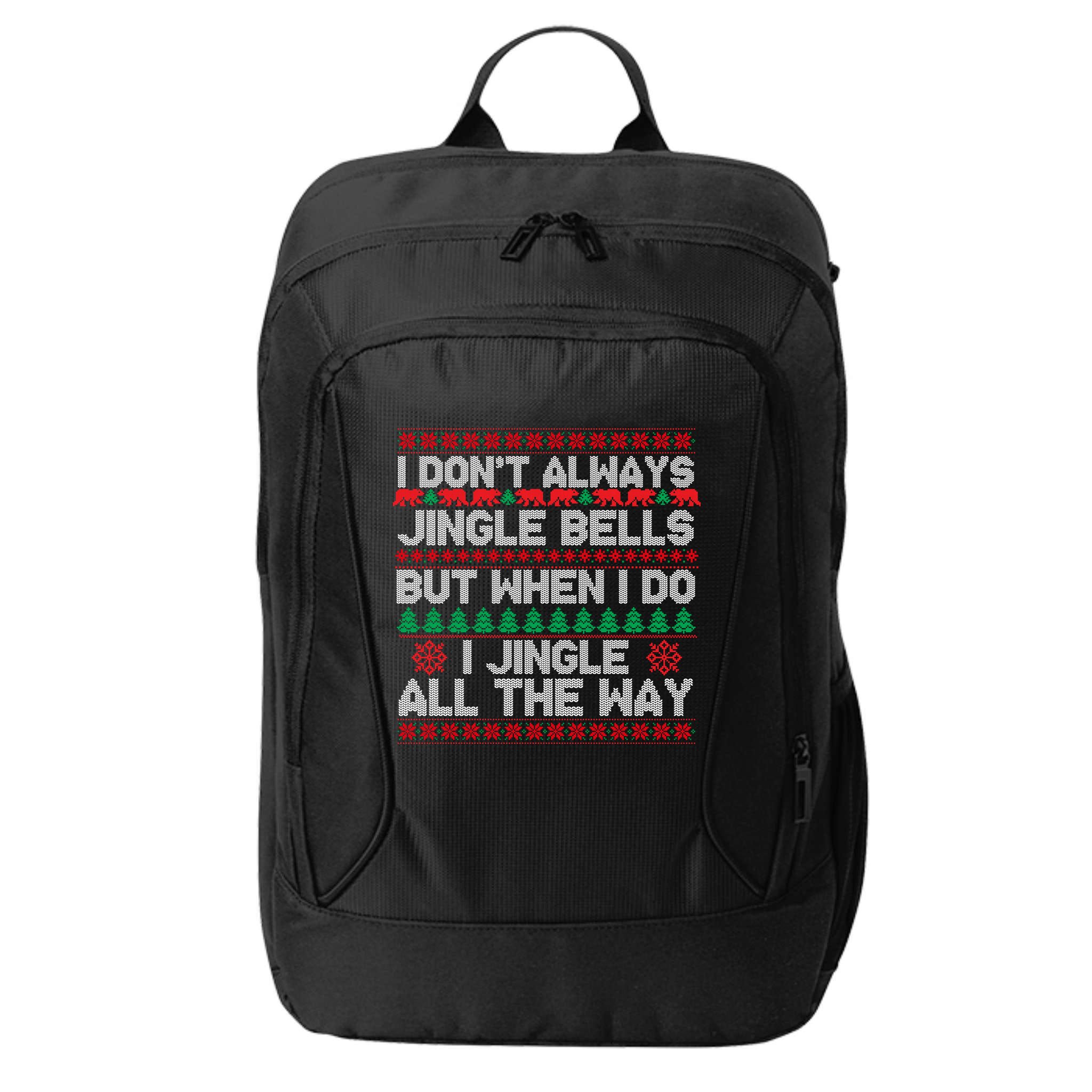 Jingle Bells All The Way City Backpack