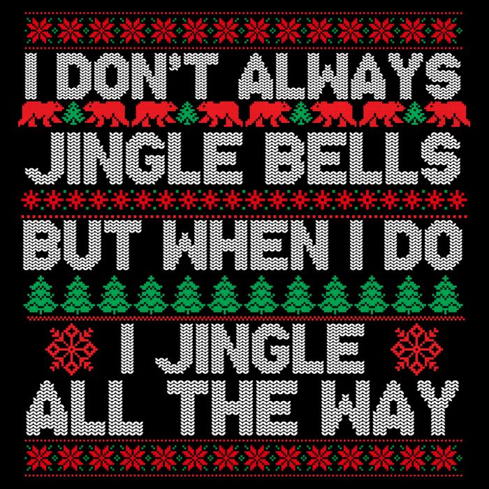 Jingle Bells All The Way Button