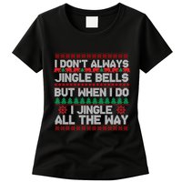 Jingle Bells All The Way Womens T-Shirt