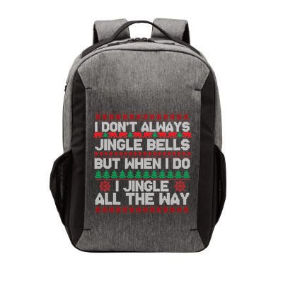 Jingle Bells All The Way Vector Backpack