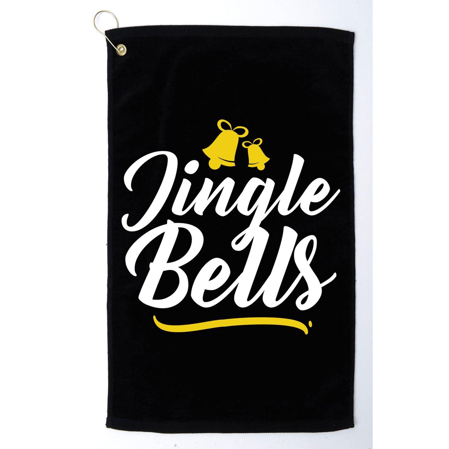Jingle Bells Classic Christmas  Golf Towel