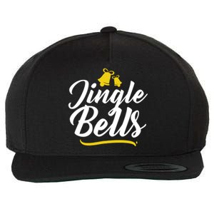 Jingle Bells Classic Christmas  Wool Snapback Cap