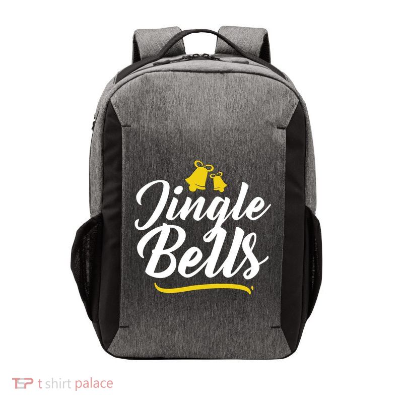 Jingle Bells Classic Christmas  Vector Backpack