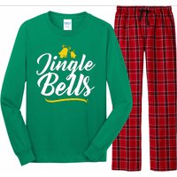 Jingle Bells Classic Christmas  Long Sleeve Pajama Set