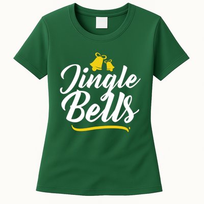 Jingle Bells Classic Christmas  Womens T-Shirt