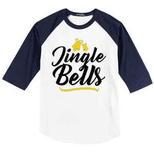 Jingle Bells Classic Christmas  Baseball Sleeve Shirt