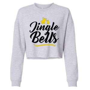 Jingle Bells Classic Christmas  Cropped Pullover Crew