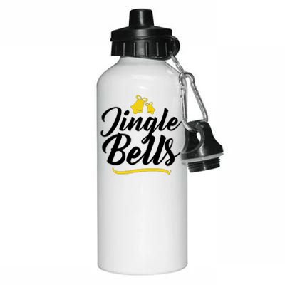 Jingle Bells Classic Christmas  Aluminum Water Bottle