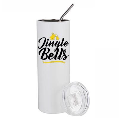 Jingle Bells Classic Christmas  Stainless Steel Tumbler