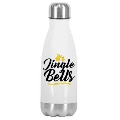 Jingle Bells Classic Christmas  Stainless Steel Insulated Water Bottle