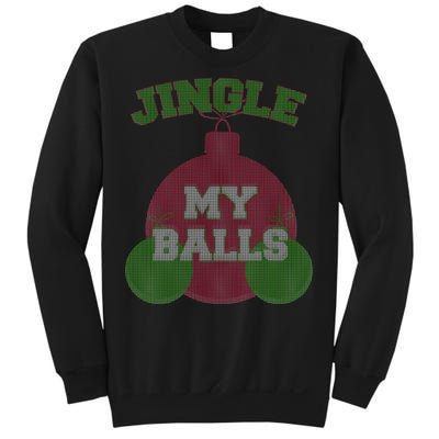 Jingle My Balls Funny X-Mas Sweatshirt