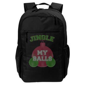 Jingle My Balls Funny X-Mas Daily Commute Backpack