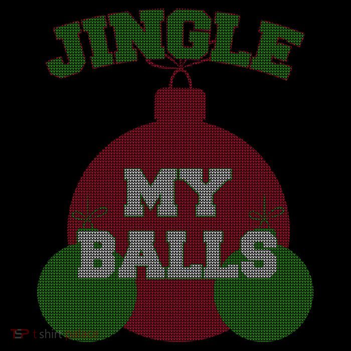 Jingle My Balls Funny X-Mas Sustainable Bucket Hat