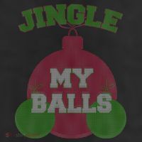 Jingle My Balls Funny X-Mas 11oz C Handle Ceramic Mug