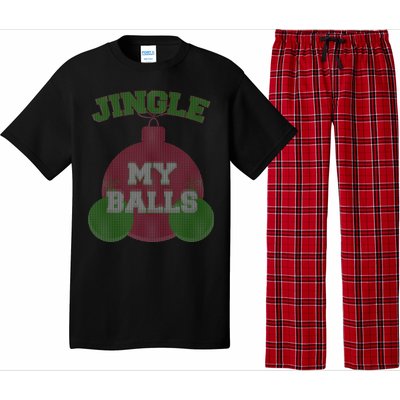 Jingle My Balls Funny X-Mas Pajama Set